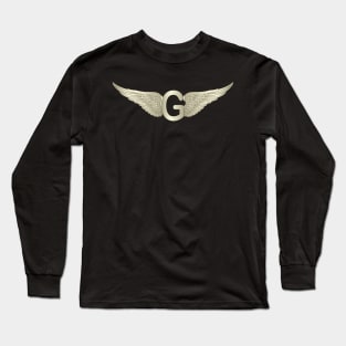 Helicopter Door Gunner Badge Long Sleeve T-Shirt